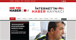 Desktop Screenshot of heryerhaber.com